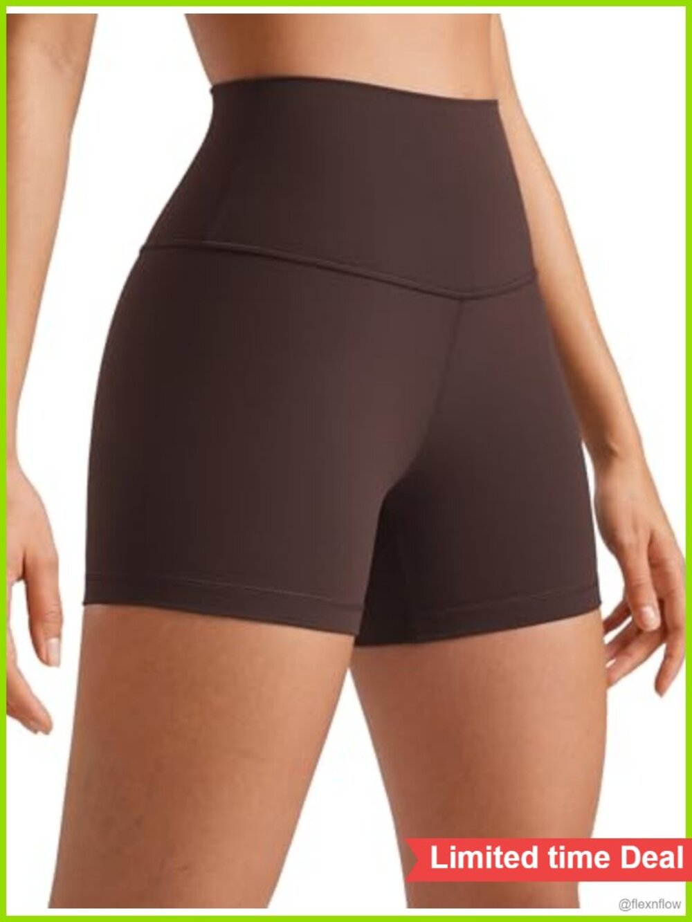 Butterluxe High Rise Biker Shorts 4" Seamless Yoga Lounge